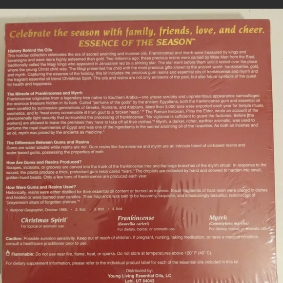 Young Living Essence of the Season Essential Oil - Picture 2 of 3